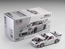 Load image into Gallery viewer, Poprace 1:64 White RX7 FC3S RE FC Hatchback Sports Model Diecast Metal Car New Collection