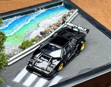 Load image into Gallery viewer, Minigt 1:64 Black Countach LB #41 Racing Sports Model Diecast Metal Car New Collection
