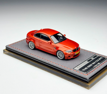 Load image into Gallery viewer, Mortal 1:64 Orange 1M E82 Coupe Sports Model Diecast Metal Car New Collection