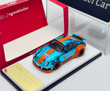 Load image into Gallery viewer, MC 1:64 Plating Blue RWB 930 Widebody #93 Sports Model Diecast Metal Car New Collection