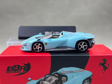 Load image into Gallery viewer, BBR 1:64 Light Blue Daytona SP3 Convertible Sports Model Diecast Metal Car New Collection