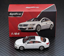 Load image into Gallery viewer, SC 1:64 White VW CC Sedan Sports Model Diecast Metal Car New Collection