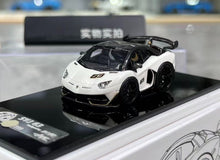 Load image into Gallery viewer, 1:64 EraQ White SVJ 63 Q Cute Mini Sports Model Diecast Resin Car New Collection