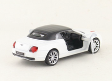 Load image into Gallery viewer, CCA 1:43 White Continental ISR Racing Sport Model Toy Diecast Metal Car BN