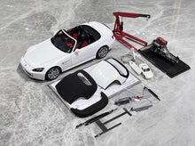 Load image into Gallery viewer, MH 1:18 White JDM S2000 AP2 Sports F22C Engine Model Diecast Metal Car New