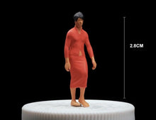 Load image into Gallery viewer, 1:64 Painted Figure Mini Model Miniature Resin Diorama Sand Trendy Man Boy Fancy