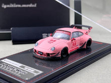 Load image into Gallery viewer, IG 1:64 Matte Pink RWB 993 #98 Widebody Sports Model Diecast Metal Car New Collection