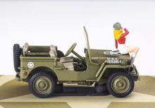 Load image into Gallery viewer, TM 1:64 Military Wellys MB Figure Model Diecast Metal Car New Collection