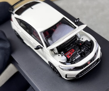 Load image into Gallery viewer, Motorhelix 1:64 White JDM Civic Type R FL5 Sports Model Diecast Metal Car New