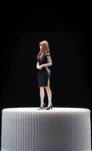 Load image into Gallery viewer, 1:64 Painted Figure Mini Model Toy Miniature Car Scenes Resin Lady Woman Chi-pao