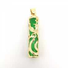 Load image into Gallery viewer, Nature Jade Phoenix Pendant Necklace Gift Jewelry charm Blessing Lucky Fortune c