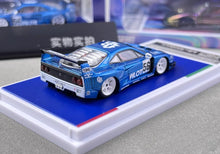 Load image into Gallery viewer, Top Art 1:64 Blue F40 LBWK #56 Racing Sports Model Diecast Metal Car New Collection