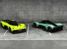 Load image into Gallery viewer, TSC 1:64 Yellow Green VALKYRIE Super Racing Sports Model Diecast Metal Car New Collection