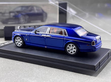 Load image into Gallery viewer, SW 1:64 Blue Phantom VII 7 Luxury Sedan Sports Model Diecast Metal Car New Collection