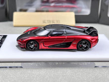 Load image into Gallery viewer, TPC 1:64 Red Carbon Top Regera Super Racing Sports Model Diecast Metal Car New Collection