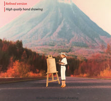 Load image into Gallery viewer, 1:64 Painted Figure Mini Model Miniature Resin Diorama Artist Painter Lady White