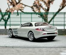 Load image into Gallery viewer, SW 1:64 White SLR McLaren Coupe Racing Sports Model Diecast Metal Car New Collection