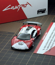 Load image into Gallery viewer, PSC 1:64 White Red LP800-4 Racing Sports Model Diecast Metal Car BN