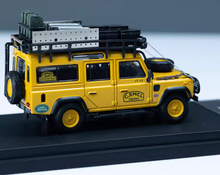 Load image into Gallery viewer, Master 1:64 Yellow Camel Defender 110 SUV ORV Sport Model Diecast Metal Car