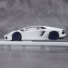 Load image into Gallery viewer, Tardis 1:64 White Aventador LP700-4 Sports Model Diecast Resin Car New Collection