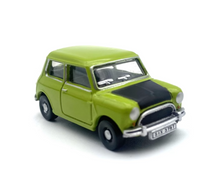 Load image into Gallery viewer, 1:76 Lime Green Mini Classic Bean Sports Model Diecast Metal Car New Collection