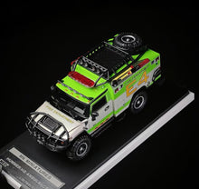 Load image into Gallery viewer, MK 1:64 HEC Green H2 Fire Dep. Rescue E4 ORV Model Diecast Metal Car New Collection