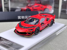 Load image into Gallery viewer, HKM 1:64 Red Mansory F9xx Hard Top Racing Sports Model Diecast Metal Car New Collection