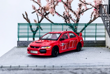 Load image into Gallery viewer, CM 1:64 JDM Red EVO Lancer 9 IX Engine Sports Model Diecast Metal Car New