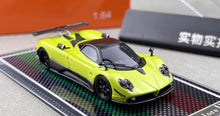Load image into Gallery viewer, U2 1:64 Green Zonda Tricolore Racing Sports Model Diecast Resin Car New Collection