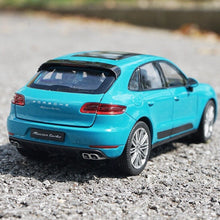 Load image into Gallery viewer, WELLY 1:24 Macan Turbo City SUV Sports Model Diecast Metal Car Display