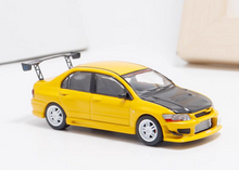 Load image into Gallery viewer, FS 1:64 Yellow Lancer Evolution Evo 7 VII MK7 C West Model Diecast Metal Car