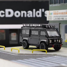 Load image into Gallery viewer, Master 1:64 Black Defender Van Camper Sport Model Diecast Metal Alloy Car