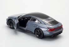 Load image into Gallery viewer, WELLY 1:36 Grey RS E-tron GT EV Racing Sports Model Diecast Toy Metal Car BN