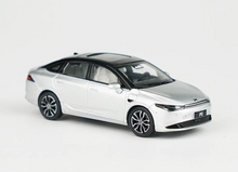 Load image into Gallery viewer, XCARTOYS 1:64 Silver Xpeng P5 EV Vehicle Sedan Model Diecast Metal Car