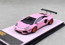 Load image into Gallery viewer, PGM 1:64 Pink LBWK Aventador LP700-4 Sports Model Diecast Metal Car New Collection