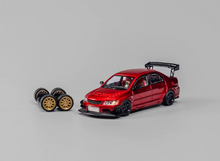 Load image into Gallery viewer, CM 1:64 Red JDM Lancer Evo 9 IX Voltex Sports Model Diecast Metal Car New Collection