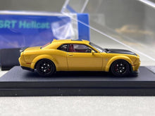 Load image into Gallery viewer, SH 1:64 Yellow SRT Hellcat Muscle Sports Model Diecast Metal Car New Collection