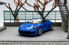 Load image into Gallery viewer, MINIGT 1:64 Blue 911 Targa Convertible Sports Model Diecast Metal Car #610 New