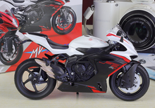Load image into Gallery viewer, WELLY 1:12 MV F3 RR Heavy Racing Sports Model Diecast Metal Motorcycle