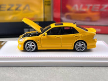Load image into Gallery viewer, Model1 1:64 Yellow RS200 SXE10 Altezza Sedan Sport Model Diecast Metal Car New Collection