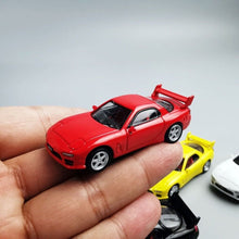 Load image into Gallery viewer, TM 1:64 JDM RX7 FD Racing Sports Model Classic Diecast Metal Car Box