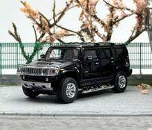 Load image into Gallery viewer, 1:64 LuLu Black H2 ORV SUV Sports Model Diecast Metal Car New Collection