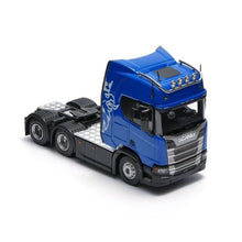 Load image into Gallery viewer, Masdi 1:64 Blue Scania R500 Truck Tractor Model Diecast Metal Car New Collection