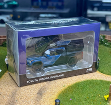 Load image into Gallery viewer, CM 1:64 Blue Tundra Overland Camper Pickup Sports Model Diecast Metal Car New Collection