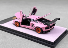 Load image into Gallery viewer, PGM 1:64 Pink LBWK Aventador LP700-4 Sports Model Diecast Metal Car New Collection