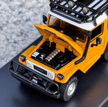 Load image into Gallery viewer, HF 1:64 Yellow Land Cruiser FJ40 SUV Sports Model Toy Diecast Metal Car BN