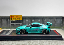 Load image into Gallery viewer, IG 1:64 JDM Blue GT 86 Pandem TRA Racing Sports Model Diecast Metal Car New