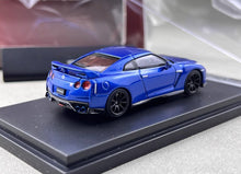 Load image into Gallery viewer, MH 1:64 Blue JDM Skyline GTR R35 Nismo Sports Model Diecast Metal Car New Collection
