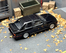 Load image into Gallery viewer, AR 1:64 Black M3 E30 Coupe Sports Model Diecast Metal Car New Collection