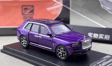 Load image into Gallery viewer, DCM 1:64 Purple Cullinan Luxury SUV Sports Model Diecast Metal Car New Collection